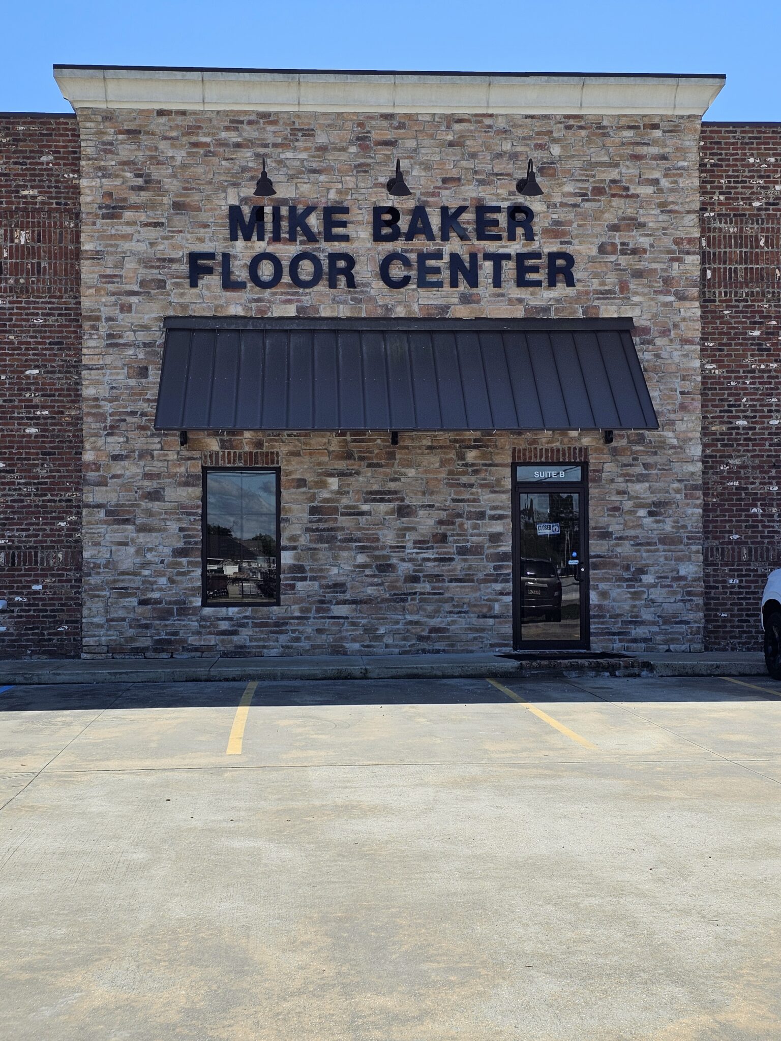 Mike Baker Brick, Lafayette location exterior